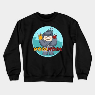 shark nomnom Crewneck Sweatshirt